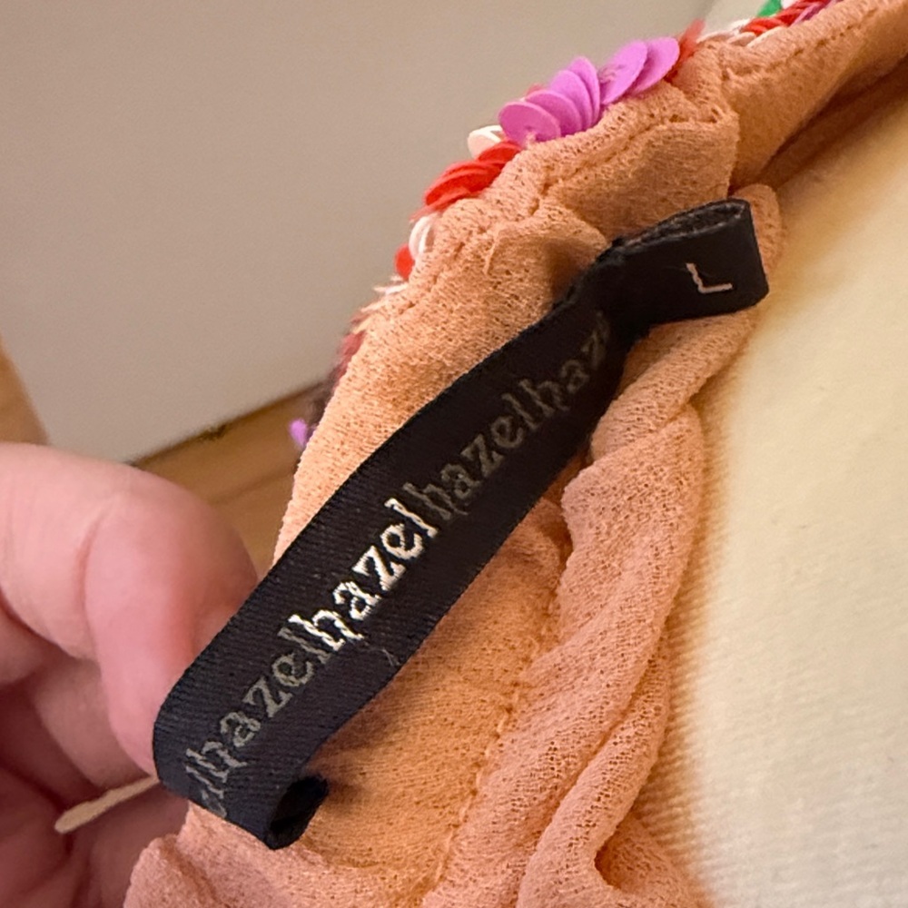 Hazel Multicolor Zigzag Mini Skirt - Picture 2 of 3